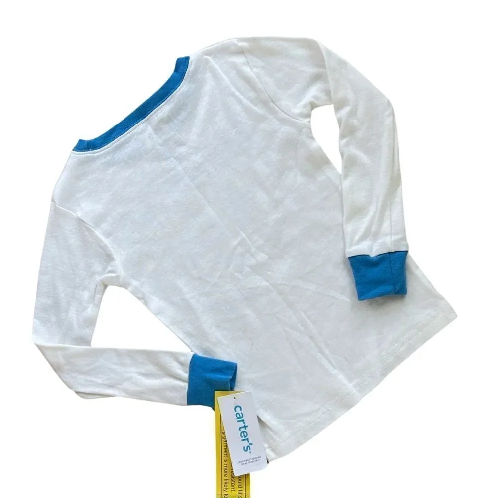 Carter's Hanukkah Top & Bottoms Pajama Set Boys Size 4T NWT
